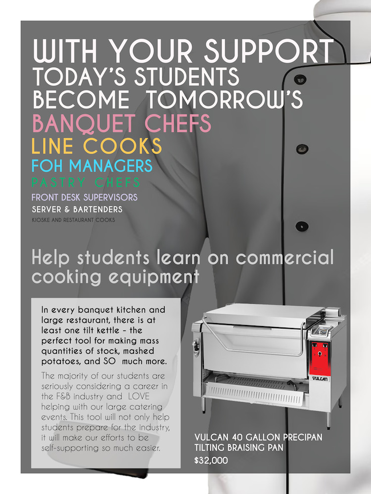 Fundraising Poster Kitchen