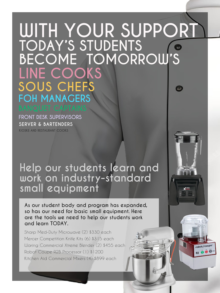 Fundraising Poster Smallwares