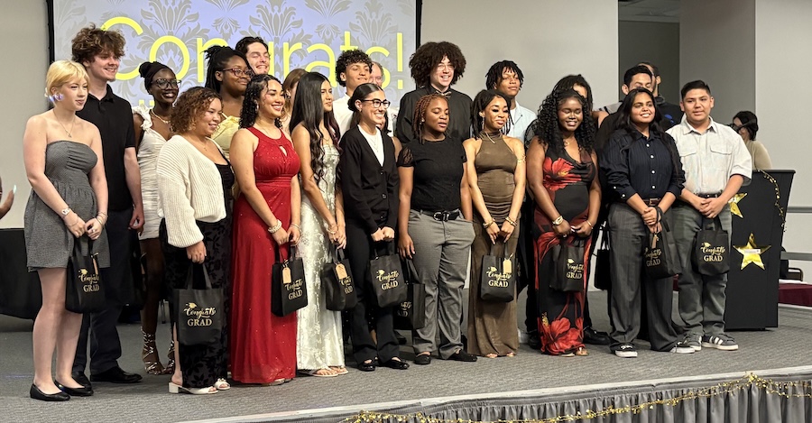 Wekiva Culinary Students at Award Banquet
